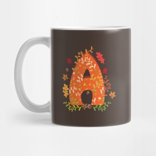 A Autumn Monogram Mug